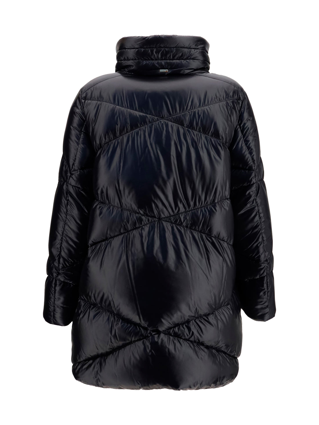 HERNO 40 quilted drawstring down jacket