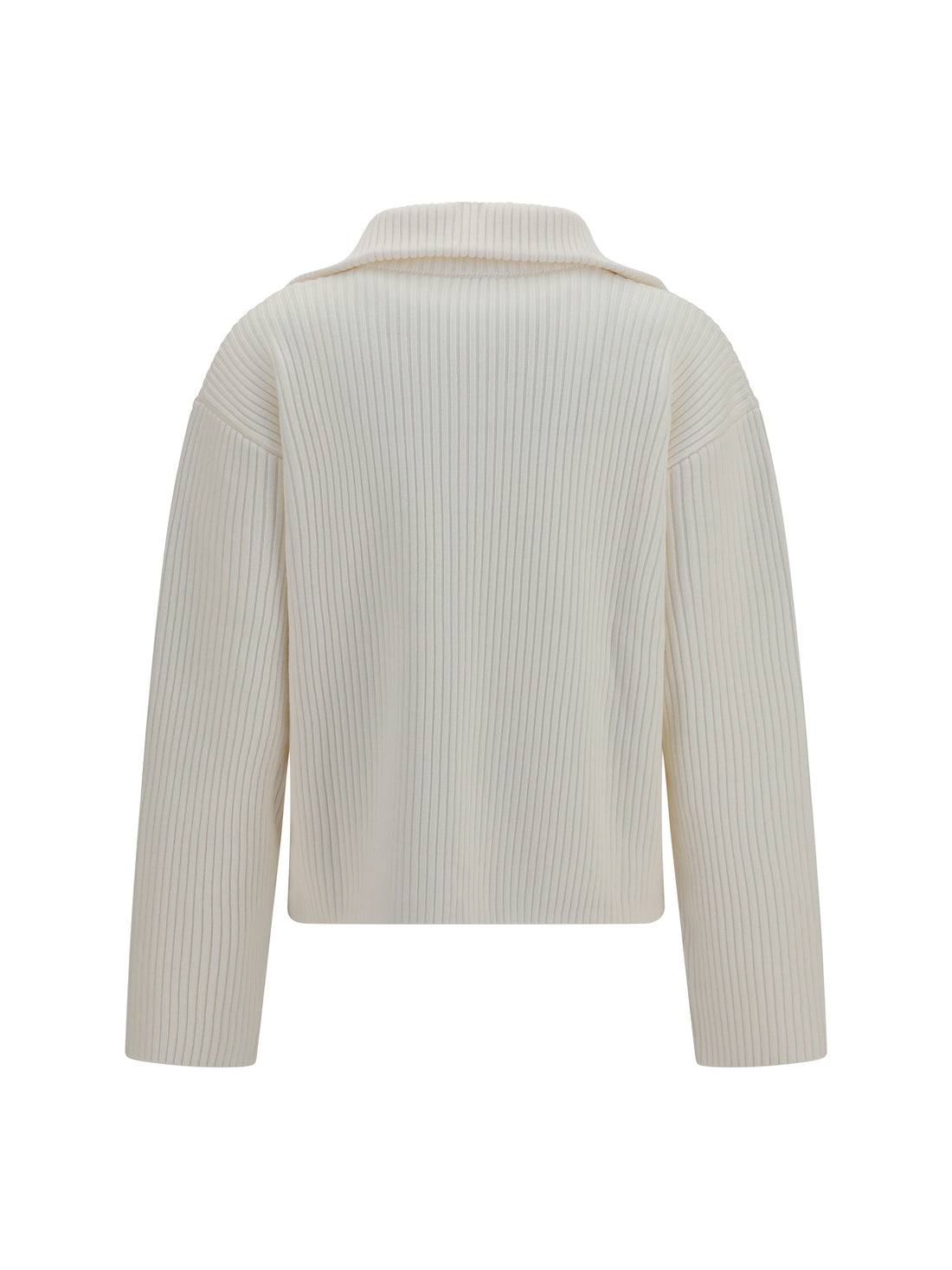 COURRÈGES S ribbed zip sweater