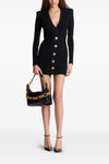 bodycon stretch knit dress