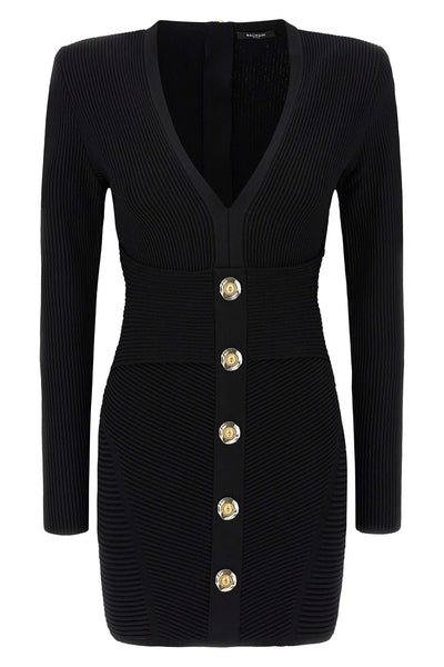 bodycon stretch knit dress