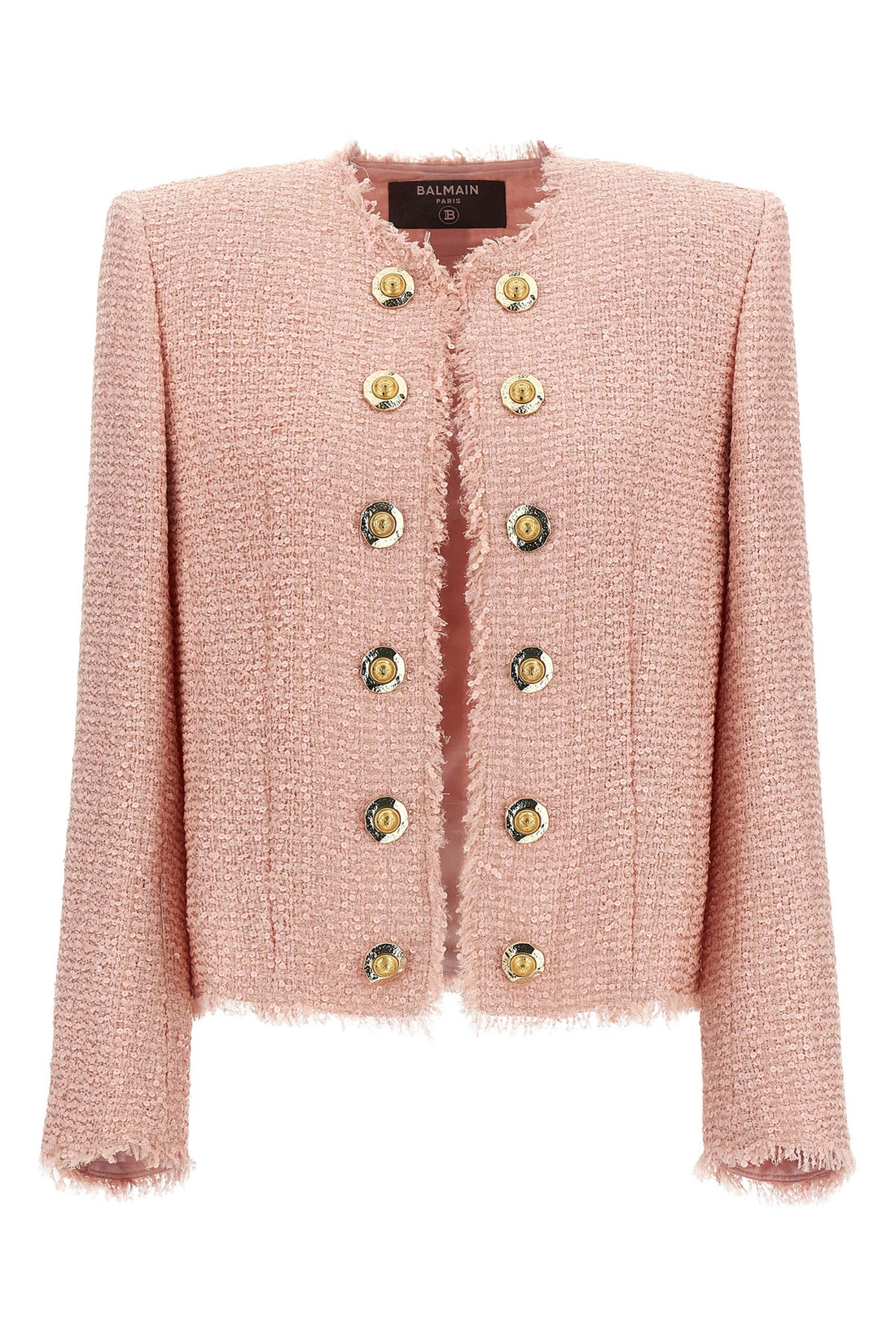 BALMAIN 34 tweed blazer