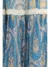 silk crepon maxi skirt