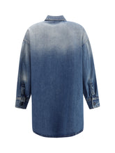 PRADA 40 denim shirt jacket