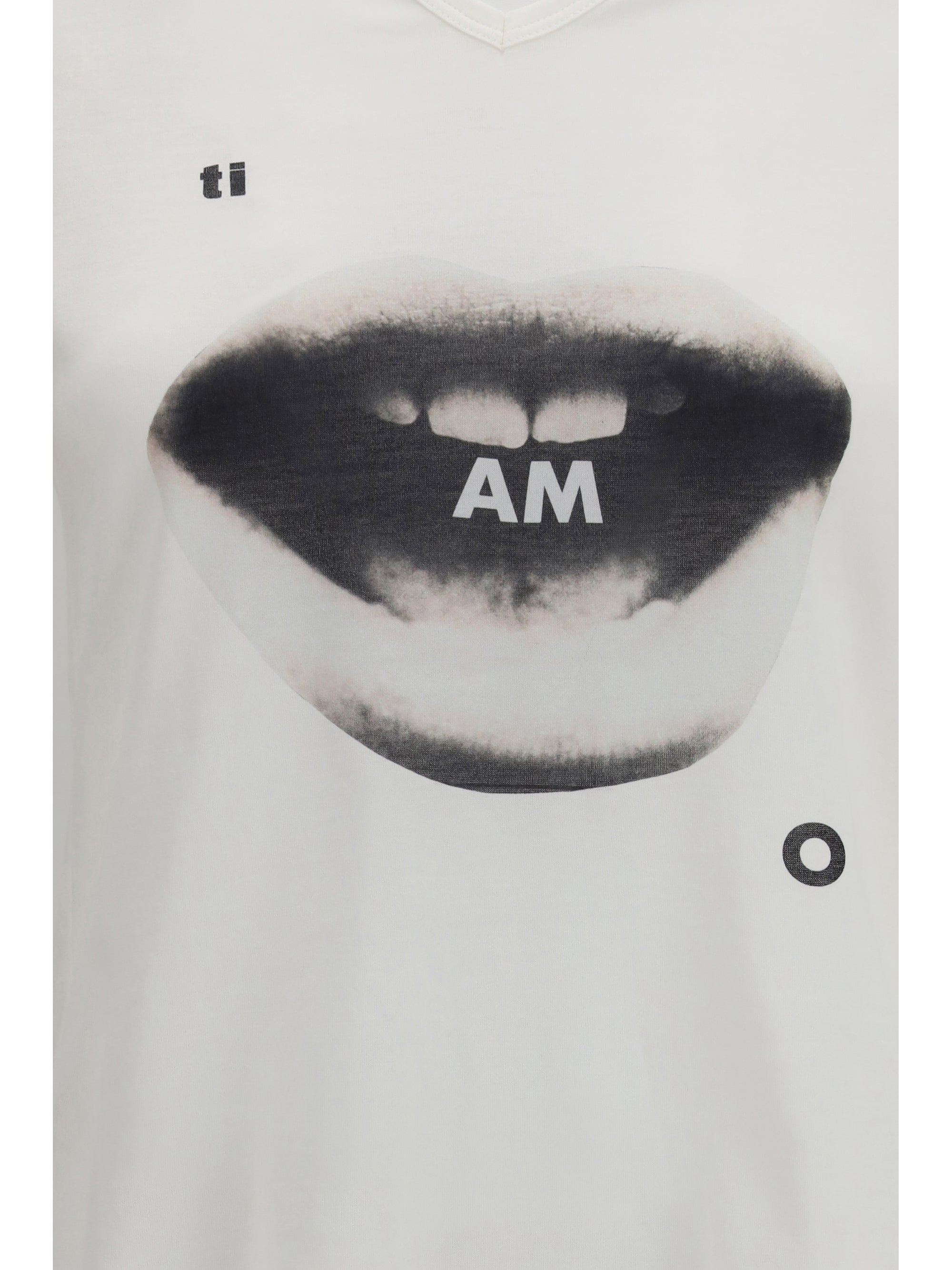 ti amo print jersey t-shirt