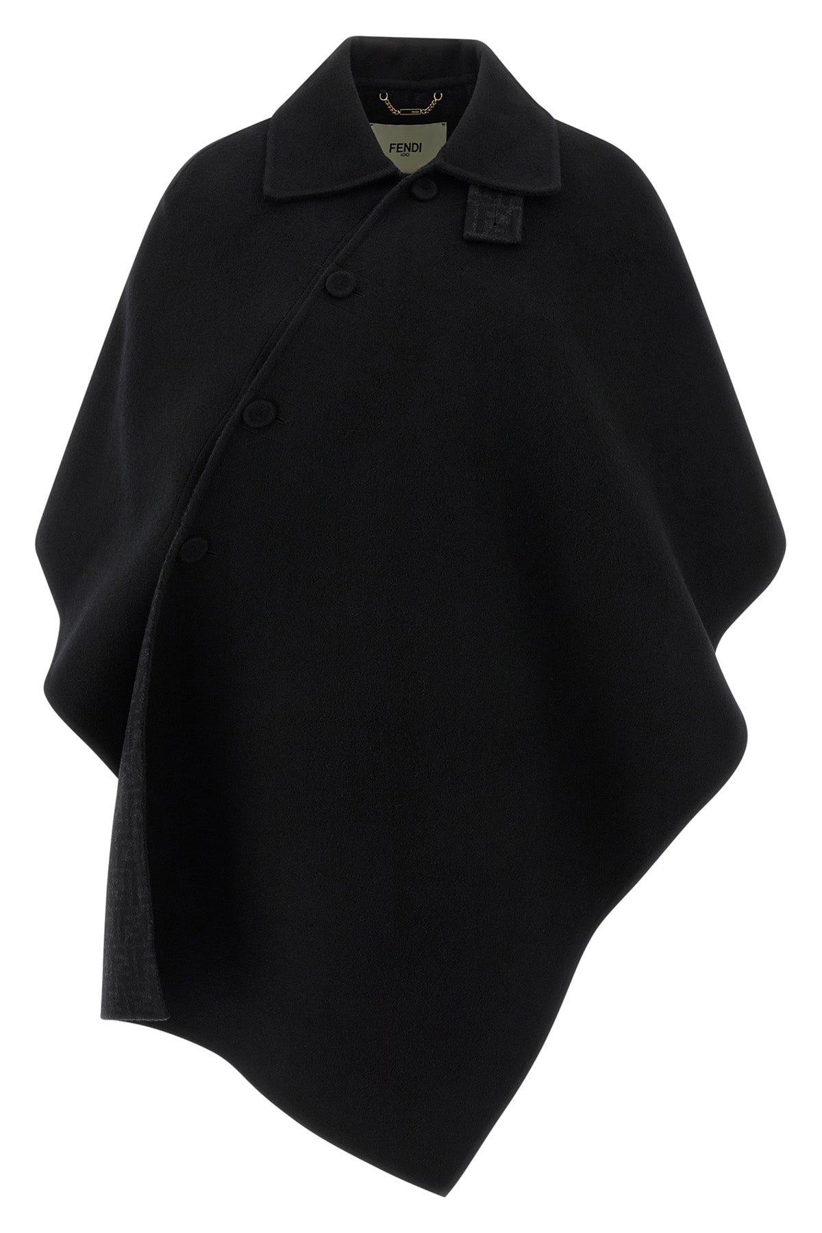 short double wool wool cape