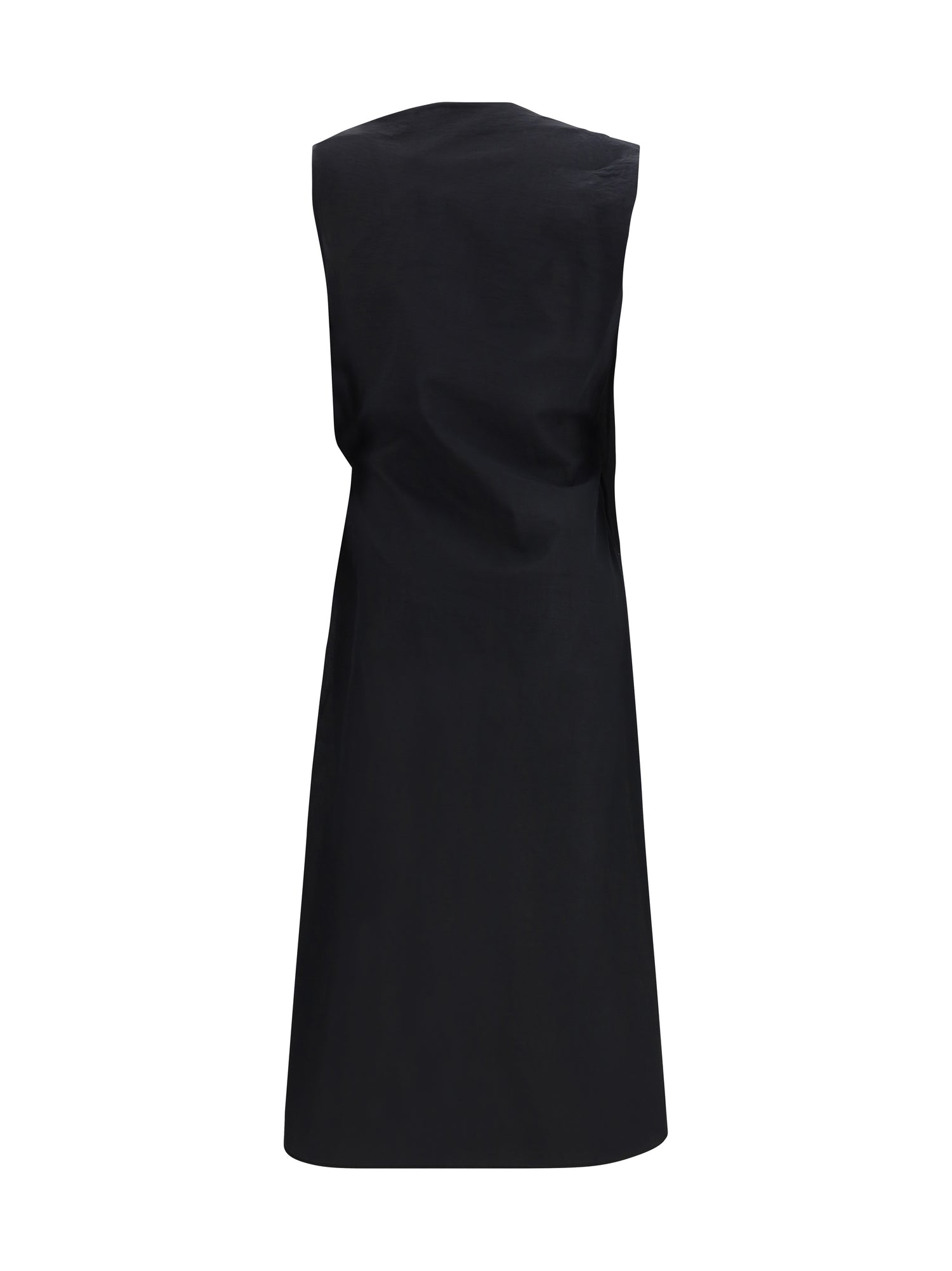 JACQUEMUS 36 drapped midi dress