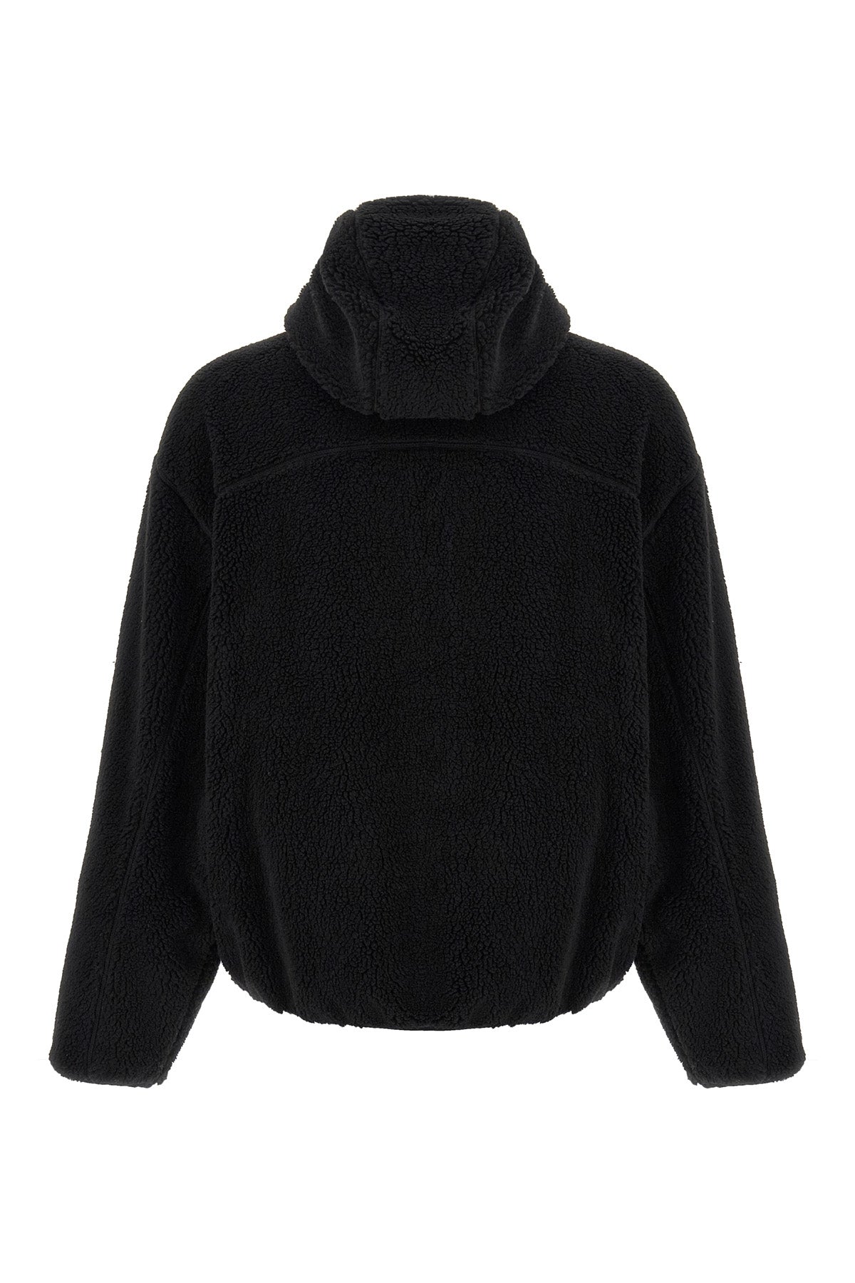 teddy-effect hoodie
