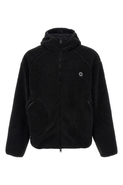 teddy-effect hoodie