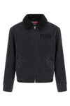 japanese stone bleach wash denim jacket
