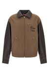 tone-on-tone wool jacket