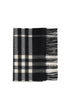 BURBERRY OS embroidered cashmere scarf 