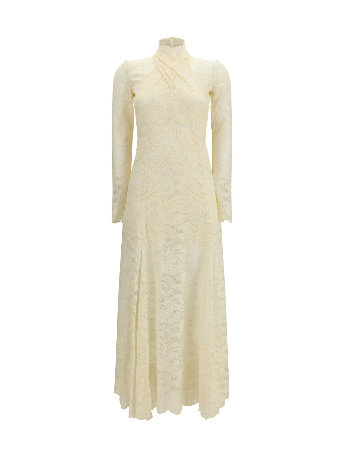 RABANNE 36 long lace dress 