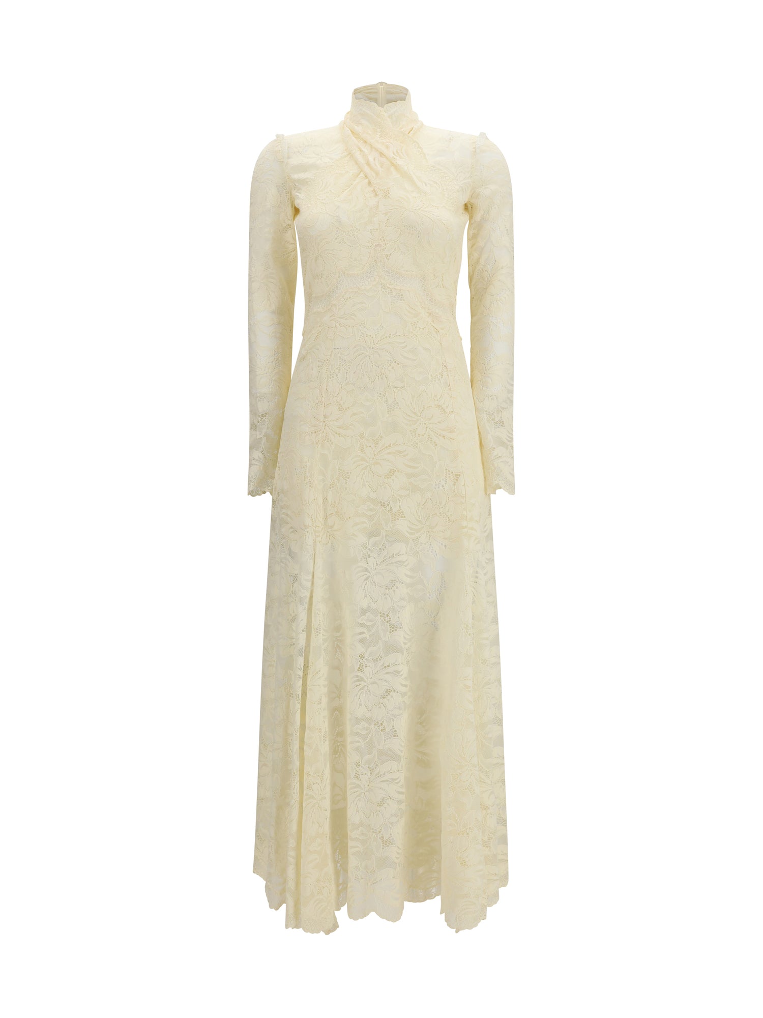 RABANNE 36 long lace dress 