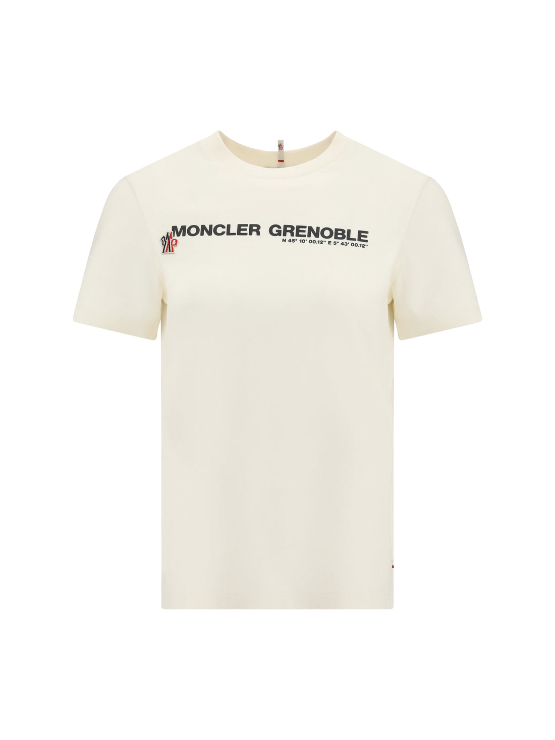 MONCLER GRENOBLE L contrasting logo t-shirt