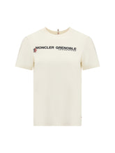 MONCLER GRENOBLE L contrasting logo t-shirt