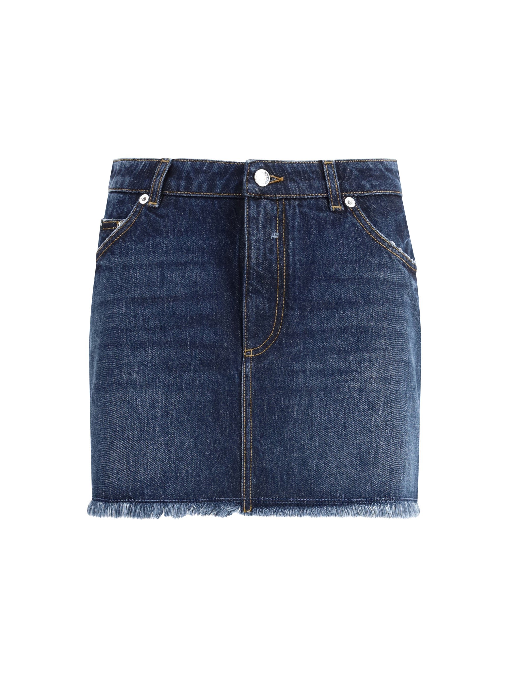 DOLCE &amp; GABBANA 40 denim miniskirt