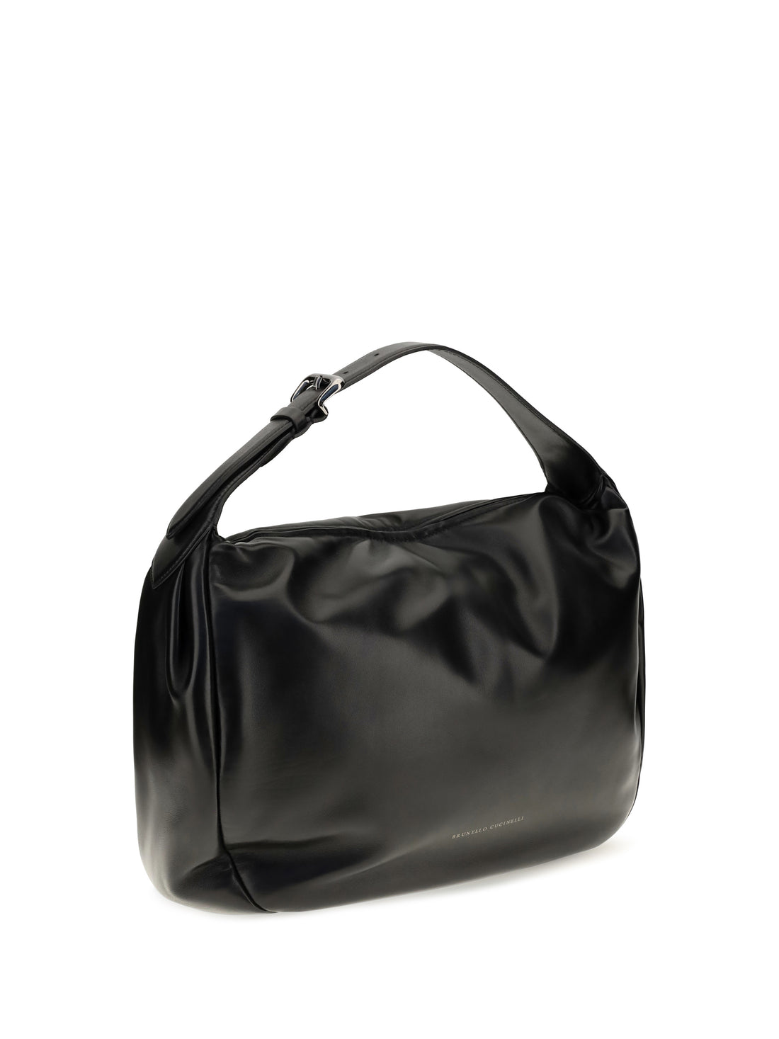 BRUNELLO CUCINELLI OS boule nappa leather shoulder bag