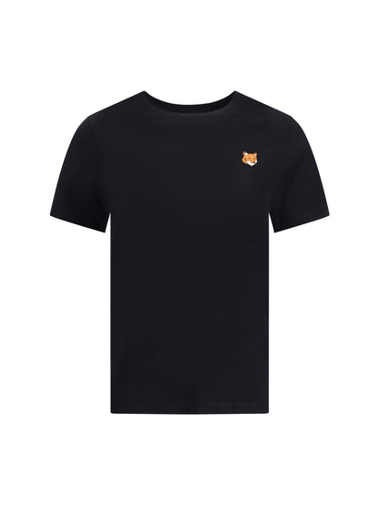 MAISON KITSUNÉ S fox head regular t-shirt