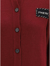 MARNI 40 cashmere cardigan with patch