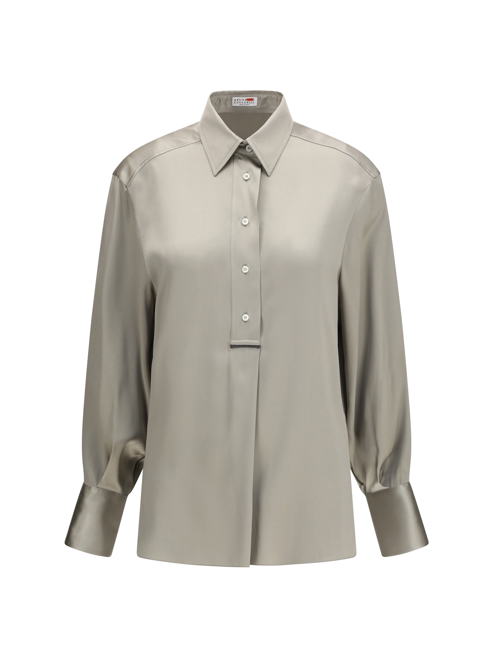 silk satin shirt