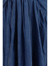 echo halterneck denim dress