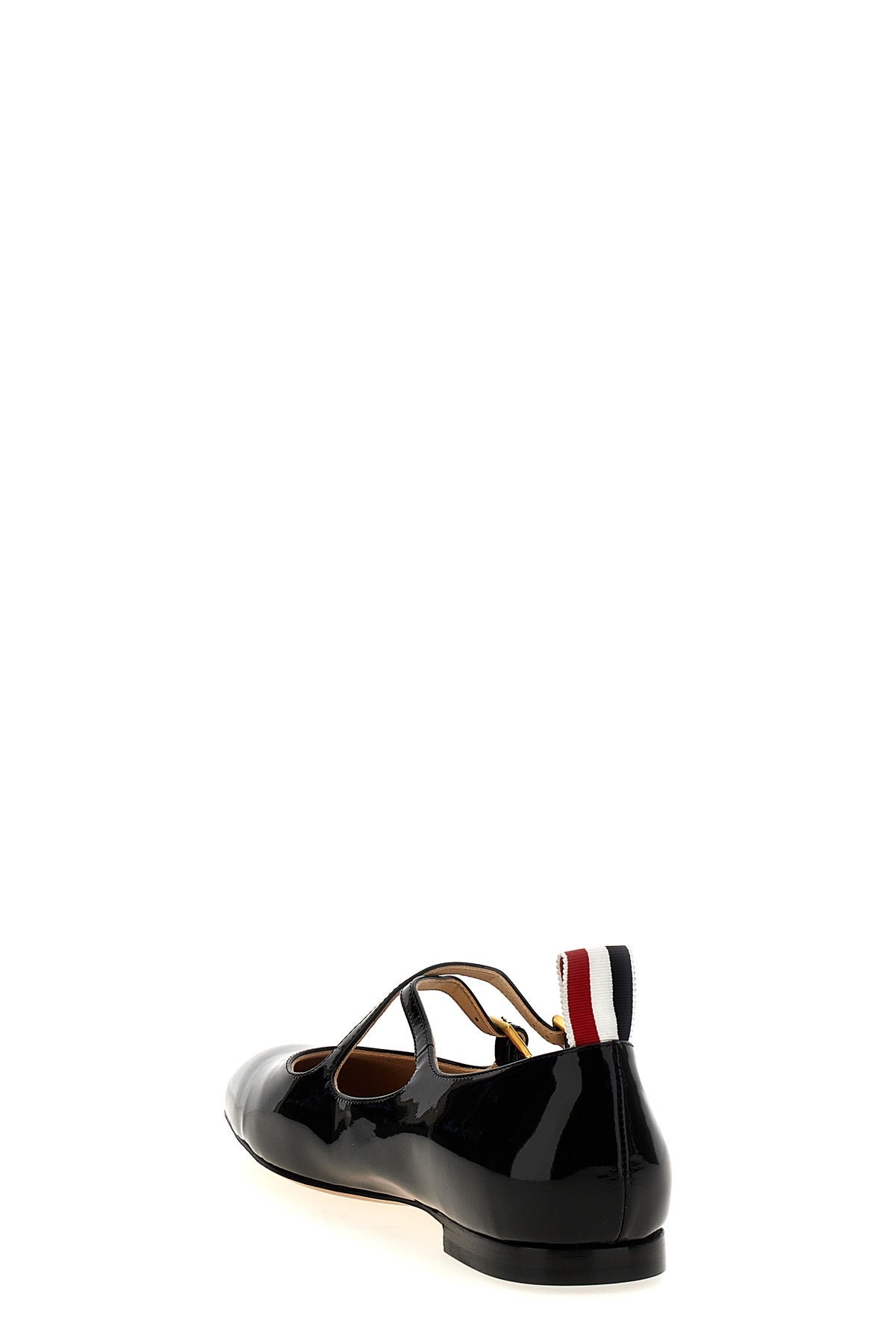 thom john patent leather ballet flats