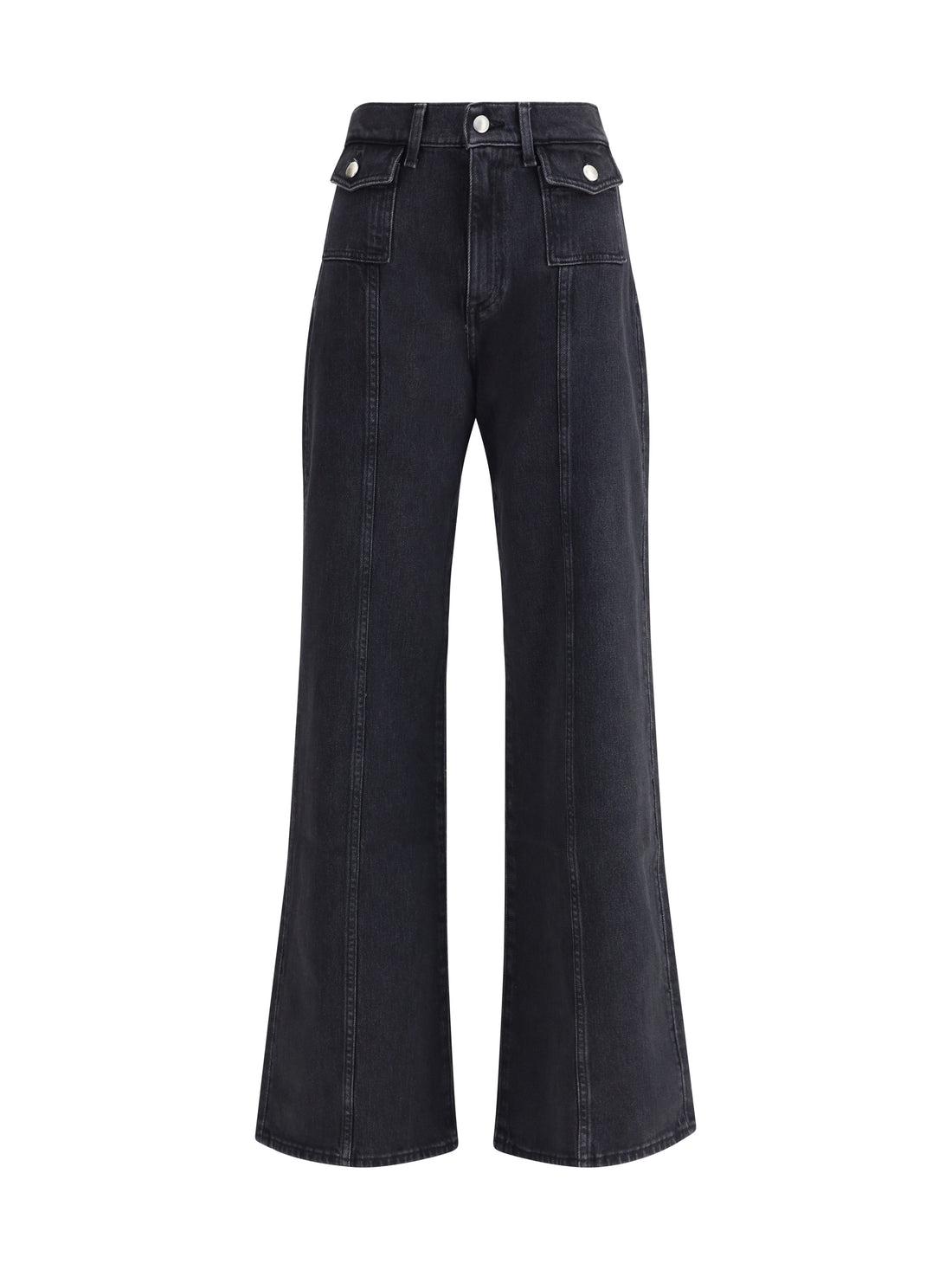 7FOR 24 lotta wide leg jeans