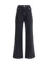 7FOR 24 lotta wide leg jeans