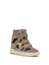 leather sneakers