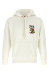wild tiger embroidered hoodie