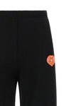 joggers in new unbrushed cotton fleece