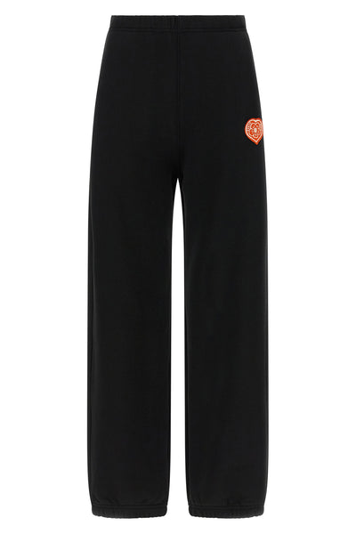 joggers in new unbrushed cotton fleece