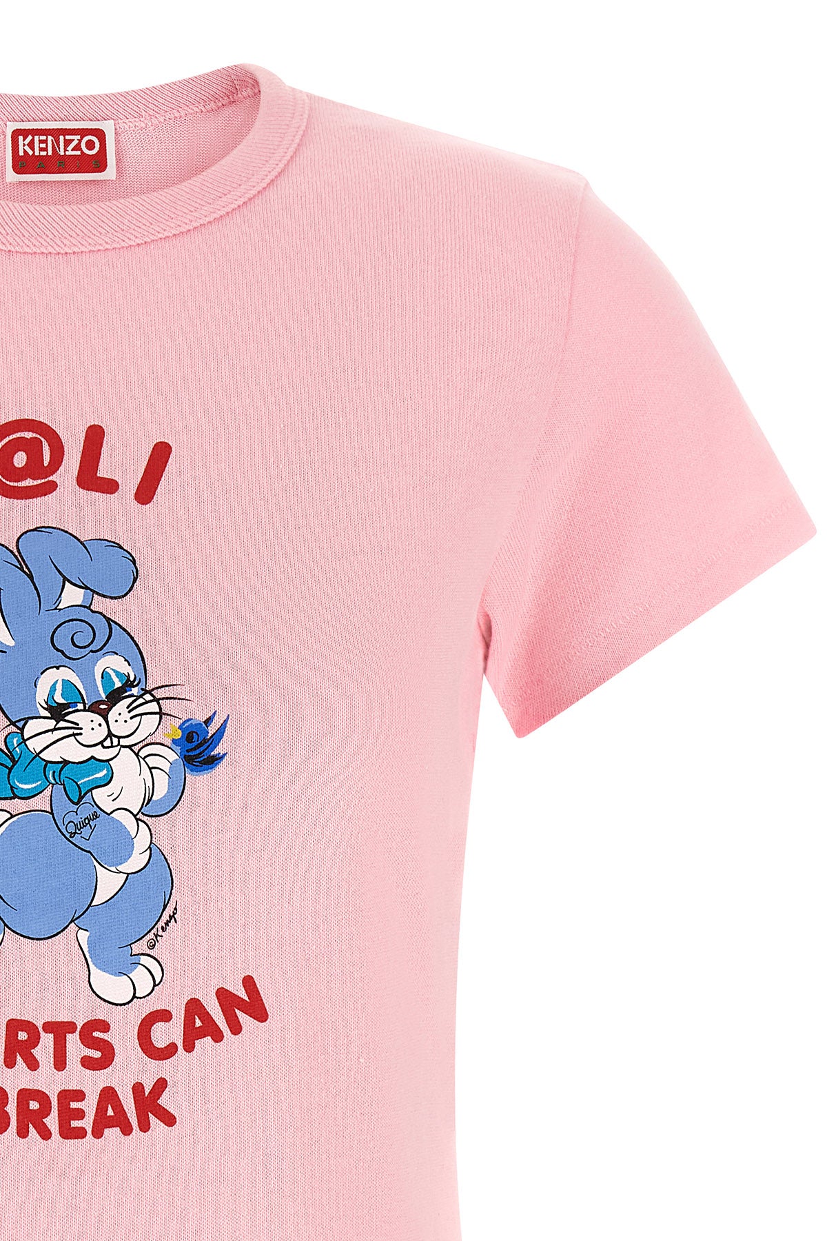 kenzo cartoon cotton single jersey t-shirt