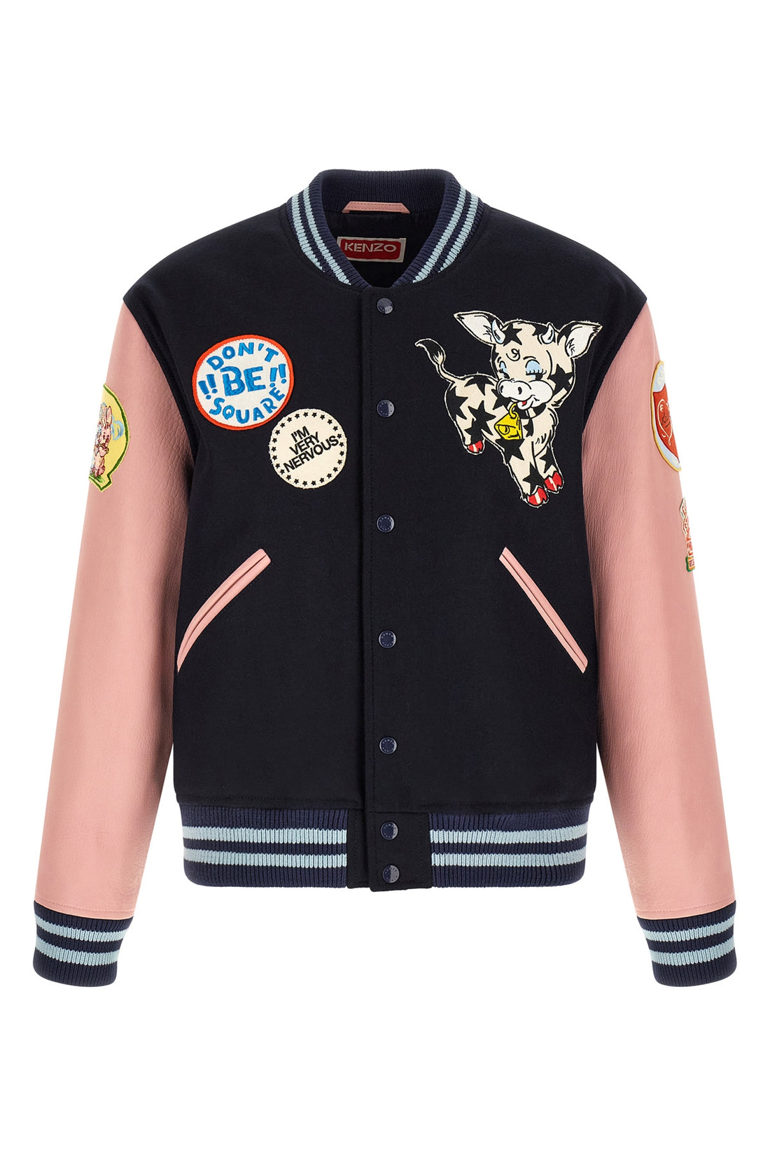 KENZO L kenzo badges wool jacket
