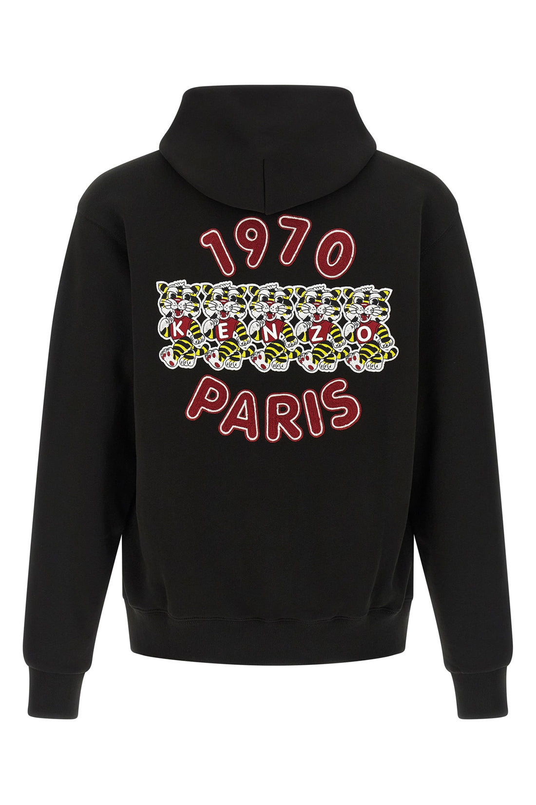 KENZO L wild tiger embroidered hoodie
