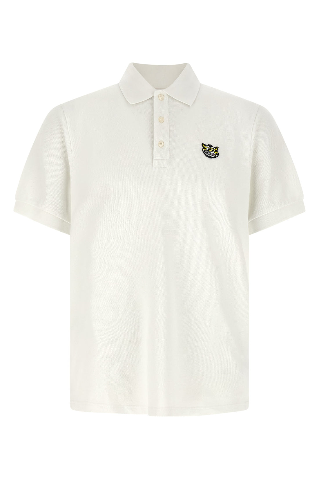 KENZO XL wild tiger gots cotton piqué polo shirt