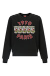 wild tiger embroidered cotton sweatshirt