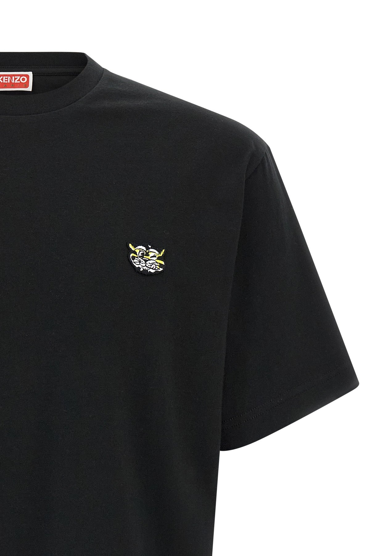 wild tiger gots cotton crew neck t-shirt