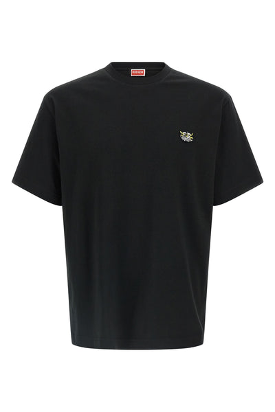 wild tiger gots cotton crew neck t-shirt