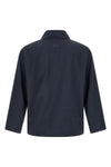 viscose and wool blend blazer