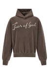 26 classic half raglan hoodie in heavy used-effect cotton sweatshirt finished