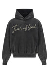26 hoodie in heavy used-effect cotton fleece finished