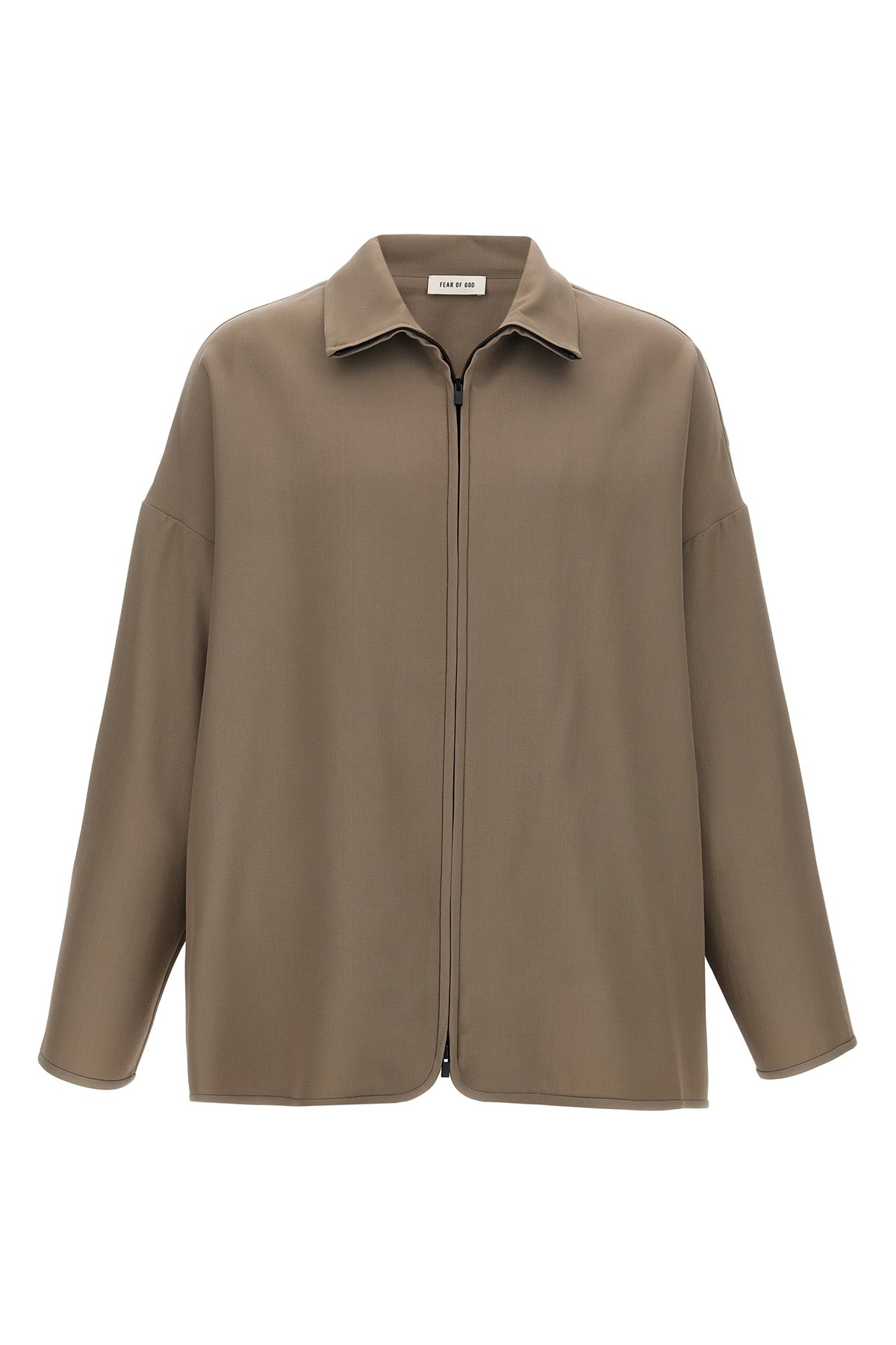virgin wool and viscose blend jacket