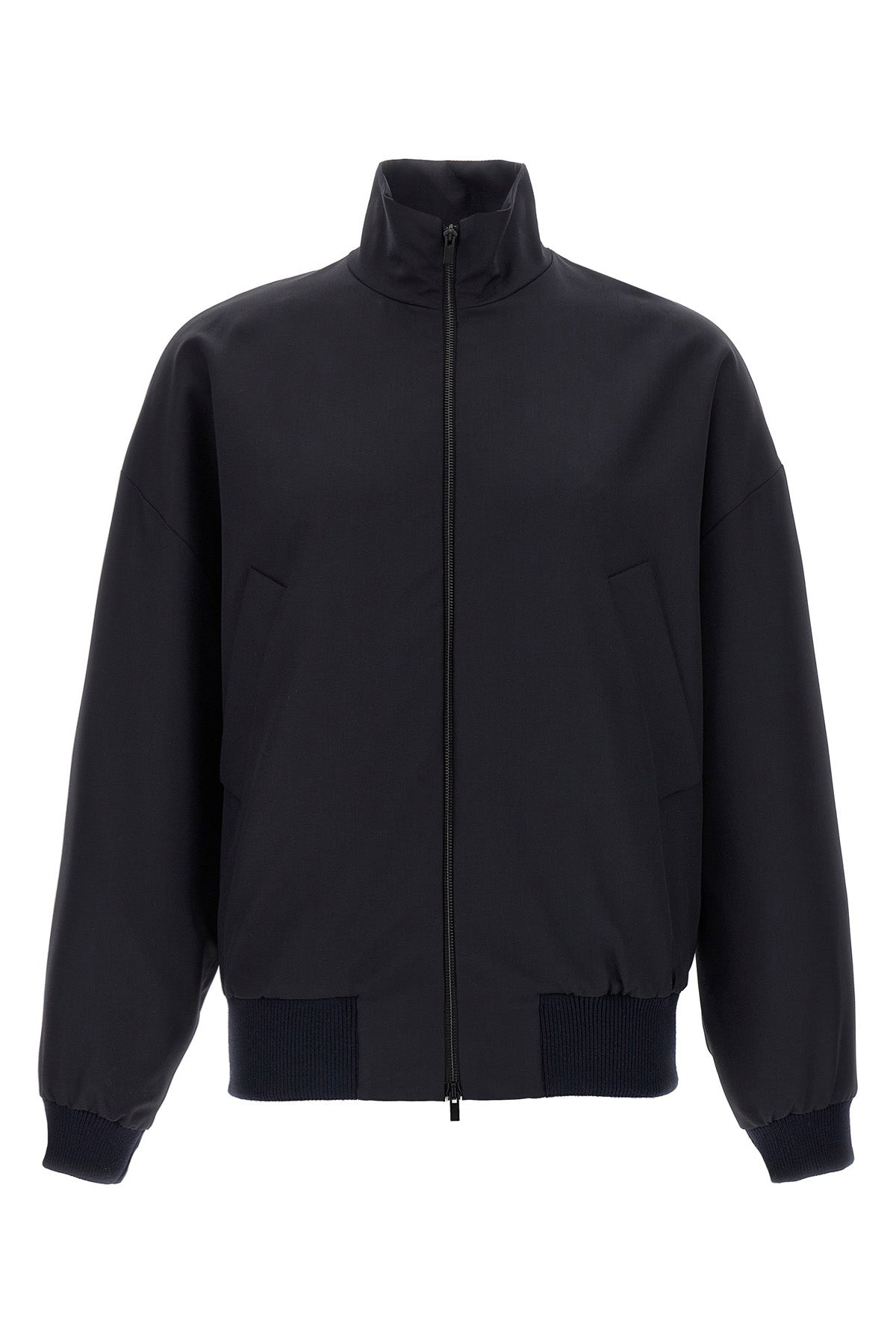 track virgin wool jacket
