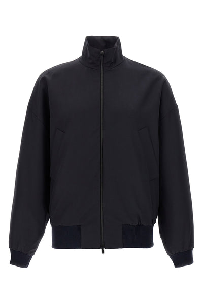 track virgin wool jacket