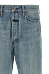 80s 5 pocket cotton denim jeans