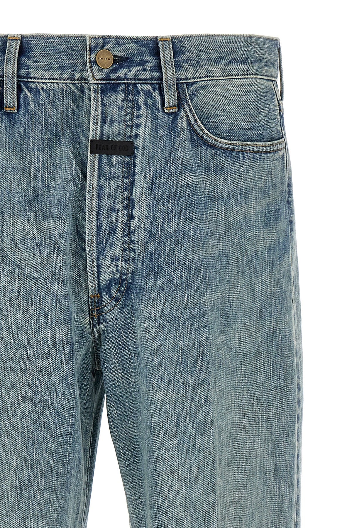 80s 5 pocket cotton denim jeans