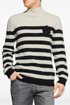 marinière striped wool and cashmere sweater