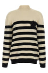 marinière striped wool and cashmere sweater