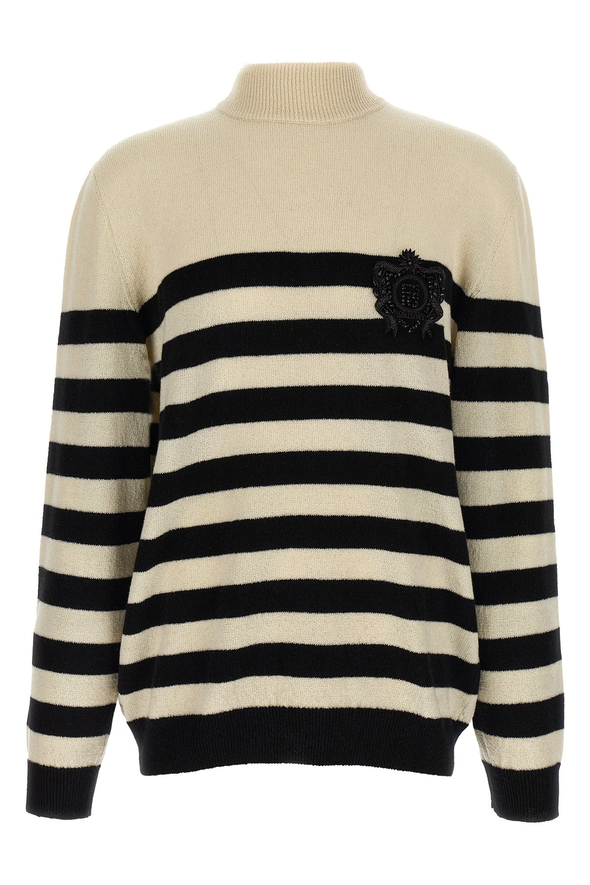 marinière striped wool and cashmere sweater